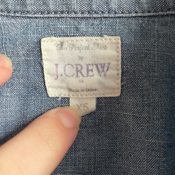 J.Crew the perfect Shirt button down 100% cotton preppy coastal boho - Picture 5 of 8